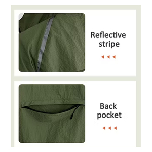 High Elastic Sportswear 2 Piece Set Breathable <b>Lightweight</b> Packable Windproof <b>Jacket</b> Low MOQ Training Wear Gym Wear Windbreaker - Product Image 4