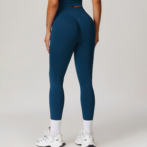 Leggings de fitness taille mi-haute pour femme, respirants, sans coutures, en tissu polaire – Offre spéciale - Product Image 5