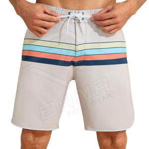 Shorts de plage personnalisés en polyester pour hommes, shorts de surf, maillots de bain à deux poches, shorts de natation - Product Image 4