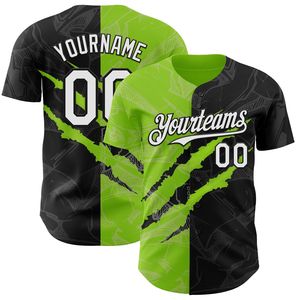 Maillot de baseball personnalisé antibactérien, entièrement brodé, avec logo d'équipe, 100% coton biologique, col en V - Product Image 1