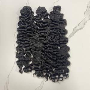 KINKY CHEVEUX CRUS BOUCLÉS CHEVEUX VIETNAMIENS Cheveux humains vierges TEXTURES BOUCLES pour FEMMES NOIRES - Product Image 5