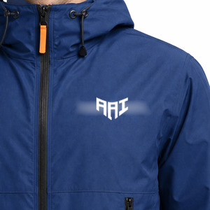 Veste OEM à effet iridescent changeant de couleur avec capuche pour hommes et femmes - Coupe-vent imperméable élégant pour hommes - Product Image 3