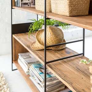 Étagère à livres Vandana Grand Zentrix 180 cm en bois recyclé - Product Image 2