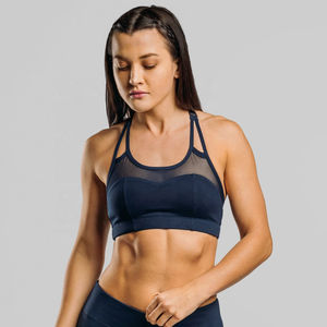 Women <b>Sports</b> <b>Bra</b> Yoga Fitness High Quality Lightweight Materials Sexy Fancy with Custom Front Logo and Color with OEM ODM - Product Image 5