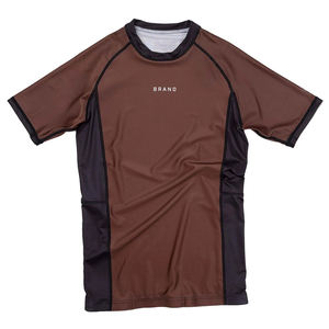 เสื้อยืดออกกำลังกายแบบเรียบง่ายสำหรับผู้ชาย วัยรุ่นชาย เสื้อรัดกล้ามเนื้อแบบเบา แขนสั้น ผลิตจากโรงงาน - Product Image 1
