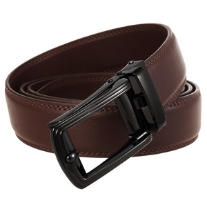 Cinturón de Cuero para Hombre con Hebilla Automática Ajustable de Alta Calidad, con Logotipo Personalizado a Precio de Fábrica - Product Image 3