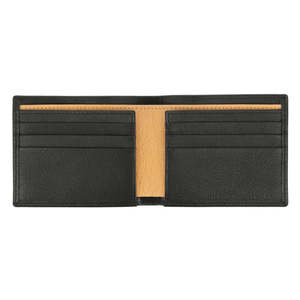 Nueva Cartera de Hombre, Corta, Casual, Minimalista, Delgada, Impermeable, con Logotipo Personalizado, Gran Capacidad, Cuero Genuino Barato, Servicio OEM - Product Image 1