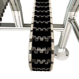 Système de Convoyeur à Chaîne Floquée Modu MS3 CL5 Nouveau et Durable, Bande en Acier Inoxydable Résistante aux Produits Chimiques, 120 m/min, pour Usine de Fabrication - Product Image 3