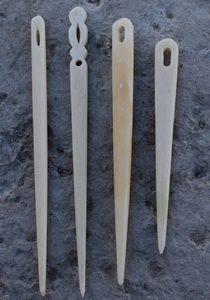 Stylish Polished Eco-Friendly Bone Needle Modern Lacing <b>Sewing</b> Tool Leatherwork Weaving Crochet <b>sewing</b> needle - Product Image 4