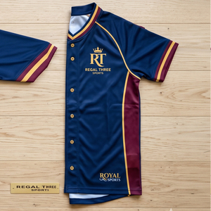 Camisetas de críquet Royal Sports para hombre, 100% poliéster sublimado, transpirables, ropa deportiva para adultos. - Product Image 2