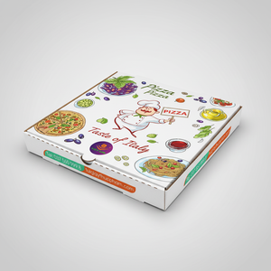 Custom Printing Personalized <b>Pizza</b> <b>Box</b> for Food Packaging Corrugated Paper <b>Pizza</b> <b>Box</b> with Custom Logo for Restaurant Use - Product Image 2
