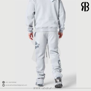Sudadera con Capucha Rubabull Personalizada para Hombre, Gris, de Forro Polar, con Gráfico Impreso en 3D, Estilo Casual Urbano para Marcas - Product Image 6