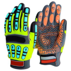 ถุงมือช่างอมารา หนังสังเคราะห์คุณภาพสูง ทนทานต่อความร้อน ป้องกันมือและแขนสำหรับงานอุตสาหกรรม - Product Image 2