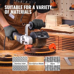 Lucidatrice Elettrica Portatile 1300W a 6 Velocità per Metallo, Strumento per Lucidatura e Condizionamento Superfici - Product Image 6