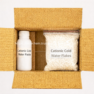 Flocons d'assouplissant cationique concentré non jaunissant à procédé à froid pour coton, polyester et tissus mélangés, finition lisse et soyeuse - Product Image 6