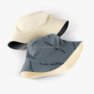 Sombrero de Pescador con Logotipo Bordado Estilo Urbano Moderno, Algodón Premium, Ajuste Cómodo para Uso Diario de Hombres y Mujeres - Product Image 3
