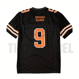 Maillot en maille tendance streetwear personnalisé, col en V, broderie personnalisée, logo design stocké, maillot en maille pour hommes adultes - Product Image 4