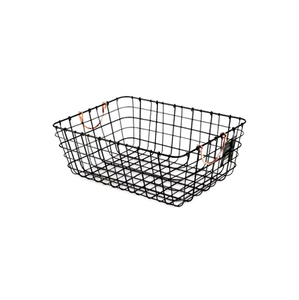 Rectangle Metal <b>Wire</b> Storage <b>Basket</b> Modern Style Multi Purpose Neatening Organizer <b>Stackable</b> Design - Product Image 6