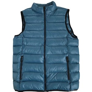 Chaleco Ligero Acolchado con Cuello Alto Personalizado, Resistente al Viento y al Agua, Plegable, con Cierre, Proveedor OEM - Product Image 1