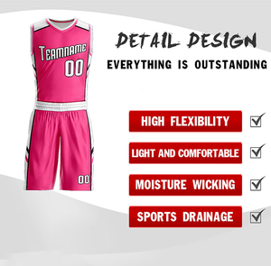 Uniforme de Baloncesto de la Mejor Calidad, Hecho a Medida con Nuevo Diseño, Transpirable, de Secado Rápido, Color y Logotipo Personalizados, Uniforme Deportivo - Product Image 3