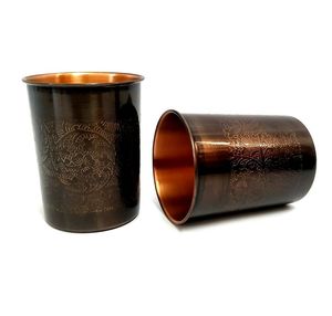 Premium Copper Drinking Tumblers Handmade Hammered <b>Water</b> Glass Set Pure Copper Cups for Home Hotel Restaurant Wholesale Export - Product Image 4