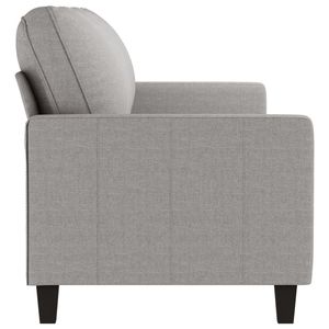 82.7 \ "divano 3 posti in tessuto grigio chiaro per soggiorno - Product Image 4