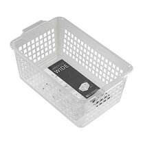 Cesta de almacenamiento ancha Inomata Windy 515 con diseño transparente - Product Image 1