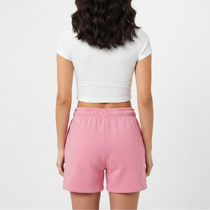 Pantalones Cortos Deportivos de Felpa Transpirable Personalizados al por Mayor, 100% Algodón, de Alta Calidad, Secado Rápido, Ecológicos, de Cintura Alta, Fabricante de Ropa Deportiva - Product Image 3