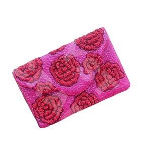 Sac de soirée de luxe pour femmes styliste Sacs à main à bandoulière et à motifs floraux personnalisés et perlés pour les fêtes - Product Image 1