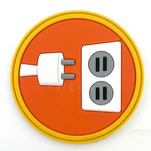 High Quality Pvc <b>Patches</b> Durable Rubber Material For Sportswear Uniforms And Fashion Apparel - Product Image 2