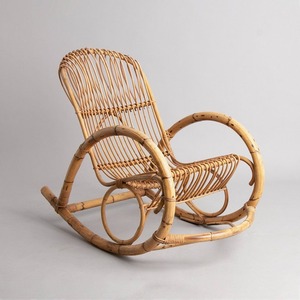 Rattan reclining <b>chair</b> rocker best quality <b>cane</b> furniture oversized recliner rocking <b>chairs</b> - Product Image 3