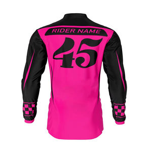 Maillot de VTT sans coutures de haute qualité, résistant à la décoloration, impression numérique, séchage rapide, respirant, OEM ODM, vente en gros - Product Image 2