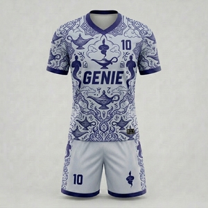 Sublimation Printing Breathable Construction For Clubs Soccer Uniform Schools High Quality Custom Team Kit Designed - Product Image 1