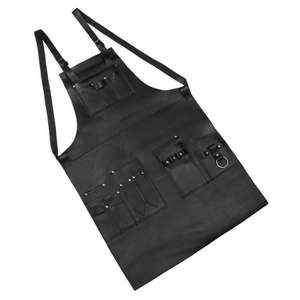 Delantal Profesional de Cuero para Artistas del Tatuaje, Protección a Prueba de Tinta - Equipo de Estudio de Cuero Genuino para Artistas LPN-0322 - Product Image 3