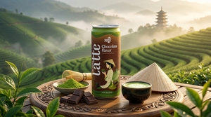 เอ็นพีวี มัทฉะลาเต้ รสช็อกโกแลต ขนาด 10.9 ออนซ์ (กระป๋อง) - Product Image 4
