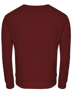 Wholesale Men's Cotton-polyester Plain Dyed <b>Sweatshirt</b> Windproof Custom Crew <b>Sweatshirts</b> With OEM Service Available - Product Image 5