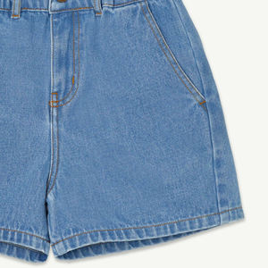 Servicio OEM, pantalones cortos para niños de alta calidad con costuras y diseño de primera calidad, con cierre de botón / Precio económico con diseño de logotipo personalizable - Product Image 4