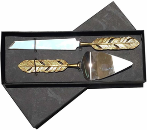 Ensemble élégant de couteaux à fromage et à dessert en laiton – Couverts tendance pour plateau de charcuterie moderne – Ustensiles chics pour servir le fromage - Product Image 2