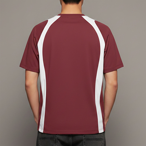 T-shirts pour hommes de style oversize, imprimés avec logo personnalisé, 100% coton de haute qualité, manches courtes, Terzo Sports - Product Image 2