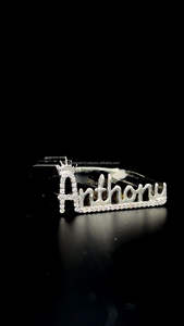 2025 Personalized Custom Letters Name <b>Ring</b> 925 Starling Silver Moissanite Diamond <b>Ring</b> Designs Jewelry Gift <b>for</b> Women <b>Men</b> - Product Image 4