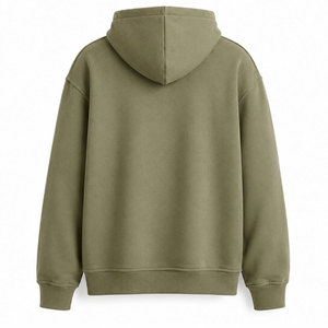 Custom Size Men's High Quality Oversized <b>Full</b> <b>Zip</b> <b>Hoodie</b> Kangaroo Pocket Ribbed Cuff Tactical Design Indoor Outdoor Wear <b>Hoodie</b> - Product Image 2
