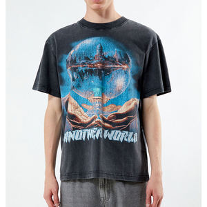 เสื้อแขนยาวผ้าฝ้าย/ใยไผ่คุณภาพสูง หนานุ่ม ไซส์ใหญ่ พิมพ์ลายวินเทจ ระบายอากาศได้ดี เป็นมิตรกับสิ่งแวดล้อม ราคาโรงงาน - Product Image 1