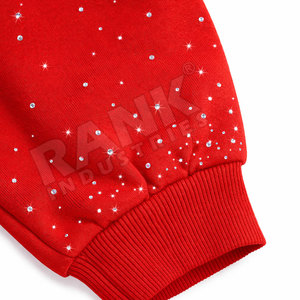 Sudadera con Capucha de Algodón 100% con Pedrería para Hombre, Diseño Llamativo con Brillantina Ecológica, Estilo Casual de Invierno, Básico y Moderno para Uso Diario - Product Image 6