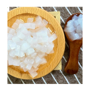 วุ้นมะพร้าวน้ำตาลหวานเหนียวนุ่มในน้ำเชื่อม สำหรับสมูทตี้ โยเกิร์ต และร้านขนมหวาน - Product Image 5
