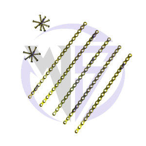Kit de Fijación para Traumatismos, Placas Maxilofaciales Rectas de Titanio de 2.0 mm con Tornillos y Destornillador (104 Piezas) - Product Image 6