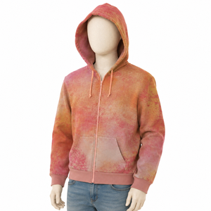 Custom Unisex <b>Tie</b> Dye Hoodie Pullover Oversized Fleece Sweatshirt for <b>Men</b> Women - Product Image 1