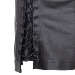 Jupe en cuir légère sur mesure pour femme, confortable, respirante, pour un usage décontracté - Product Image 6