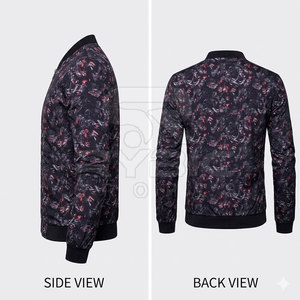 Stylish Performance Outerwear Men Sublimation Varsity <b>Jackets</b> Fashion Appeal And Practical Comfort Men's <b>Jackets</b> - Product Image 3