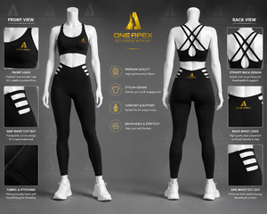 Ensemble de yoga pour femmes, tenue de sport, ensemble de vêtements de fitness, soutien-gorge de sport, leggings, vêtements de sport, fabricant de vêtements de sport pour femmes, vêtements d'entraînement personnalisés - Product Image 3