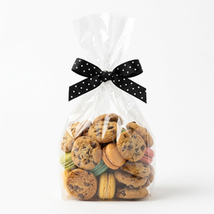 Cinta Grosgrain de 6mm con Puntos Blancos y Negros al por Mayor para Accesorios para el Cabello, Decoración de Fiestas, Embalaje de Regalos, Manualidades y Creación de Tarjetas - Product Image 3